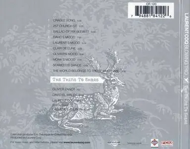 Laurent Coq - The Thing To Share (2006) {Cristal Records}