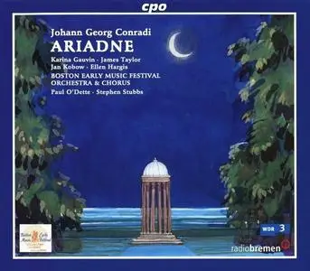 Paul O'Dette, Stephen Stubbs, Boston Early Music Festival - Johann Georg Conradi: Ariadne (2005)