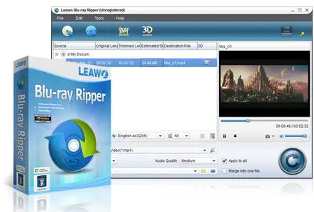 Leawo Blu-ray Ripper 4.4.0