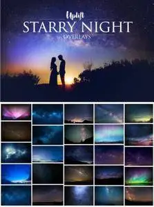 CreativeMarket - 50 Starry Night Overlays