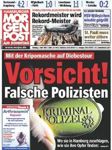 Hamburger Morgenpost vom 07 April 2013