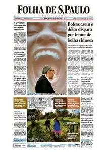 Folha de São Paulo - 28 de julho de 2015 - Terça