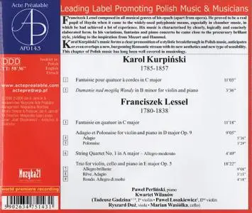 Kwartet Wilanów - Kurpiński, Lessel: Chamber Music (2008)