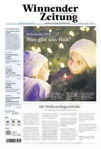 Winnender Zeitung - 24-25 Dezember 2016