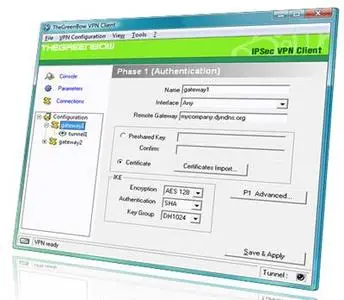 TheGreenBow IPSec VPN Client 4.10.007