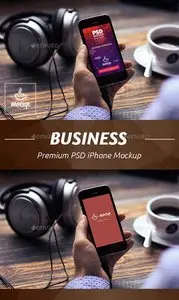 GraphicRiver Business iPhone Mockup