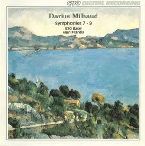 Darius Milhaud - Symphony No.7 Op. 344 , Symphony No. 8 Op. 362, Symphony No. 9 Op. 380 (RSB  Francis)