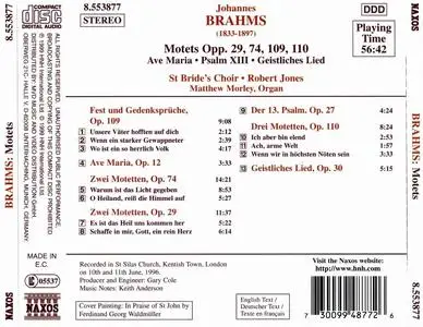 Robert Jones, St. Bride's Choir - Johannes Brahms: Motets (1999)