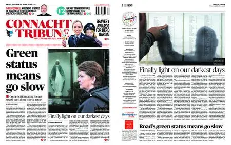 The Connacht Tribune – October 26, 2018