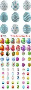 Vectors - Vivid Easter Eggs Set 9