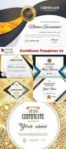 Vectors - Certificate Templates 72