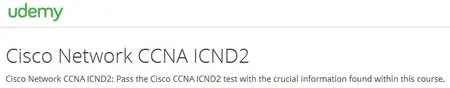 Cisco Network CCNA ICND2