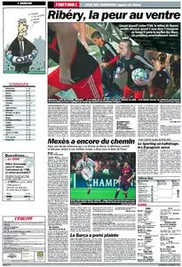 L'Equipe Edition du Vendredi 30 Mars 2012