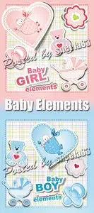 Baby Elements Vector