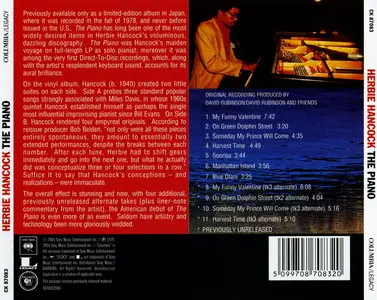 Herbie Hancock - The Piano (1979) {2004 Columbia Remaster}