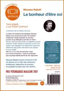 Moussa Nabati, "Le bonheur d'être soi", Audio livre MP3