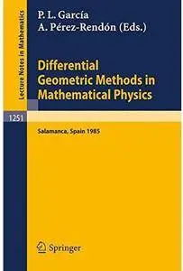 Differential Geometric Methods in Mathematical Physics