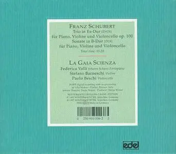 La Gaia Scienza - Schubert: Piano Trios (1998) (Repost)