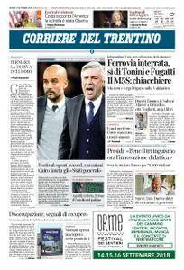 Corriere del Trentino – 13 settembre 2018