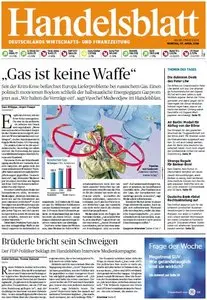 Handelsblatt vom Montag, 07. April 2014