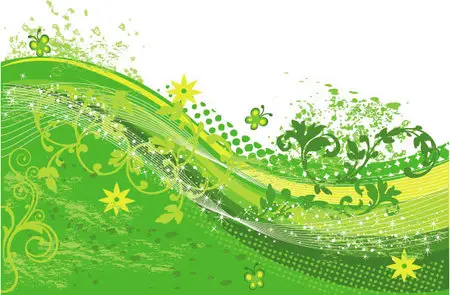 Stock Vector - green Backgrounds