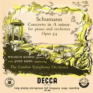 Wilhelm Kempff - Schumann- Piano Concerto (1953/2024) [Official Digital Download]