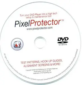  DVD PixelProtector - Turn your DVD Player into a hightech, setup & manitenance tool