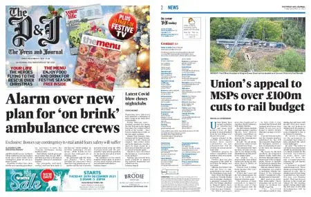 The Press and Journal North East – December 24, 2021