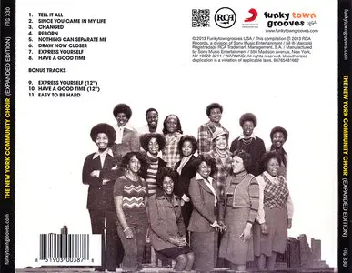 New York Community Choir - New York Community Choir (1977) Expanded Remastered 2013
