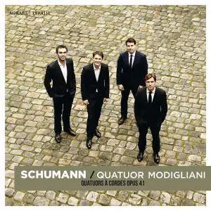 Quatuor Modigliani - Schumann: String Quartets Op. 41 (2017) [Official Digital Download 24/96]