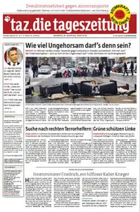 Tageszeitung TAZ vom 26 Januar 2012