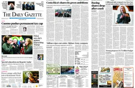 The Daily Gazette – March 12, 2019
