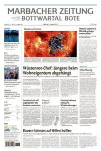 Marbacher Zeitung - 13. August 2018