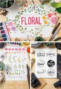 CreativeMarket - Floral Graphics Pack