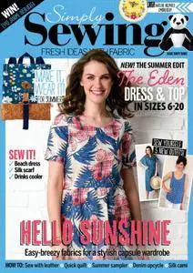 Simply Sewing - August 2018