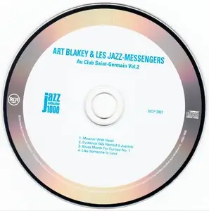 Art Blakey & Les Jazz-Messengers - Au Club Saint-Germain Vol.2 (1959) {2014 Japan Jazz Collection 1000 Columbia-RCA Series}