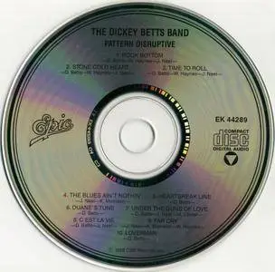 The Dickey Betts Band - Pattern Disruptive (1988)