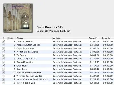 Ensemble Venance Fortunat - Quem Quaeritis (LP / FLAC)
