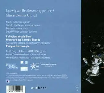 Philippe Herreweghe, Collegium Vocale - Ludwig van Beethoven: Missa Solemnis (2012)
