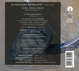 Renata Fusco, Massimo Lonardi, Matteo Mela, Lorenzo Micheli - Alessandro Scarlatti: Clori ninfa e amante (2014)