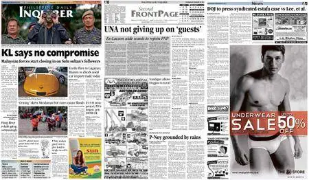Philippine Daily Inquirer – February 20, 2013
