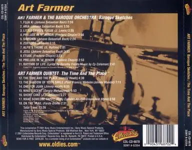 Art Farmer - Baroque Sketches & The Time And The Place (2001) {Columbia--Collectables COL-CD-6870 rec 1966-1967}