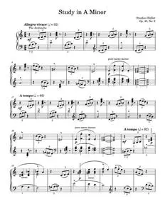 Op.45 No.2 Avalanche - Stephen Heller - Stephen Heller (Piano Solo)
