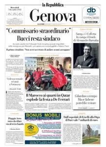 la Repubblica Genova - 7 Dicembre 2022