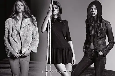 Julia Saner - Armani Jeans Summer 2011