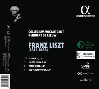 Reinbert de Leeuw, Collegium Vocale Gent - Franz Liszt: Via Crucis (2019)