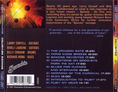 Larry Coryell - Spaces Revisited (1997) {Shanachie}
