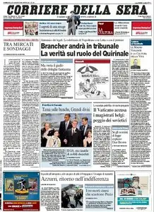 Il Corriere della Sera (27-06-10)