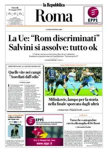 la Repubblica Roma – 16 maggio 2019