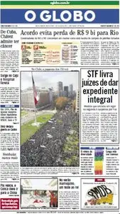 Jornal O Globo - 1 de julho de 2011